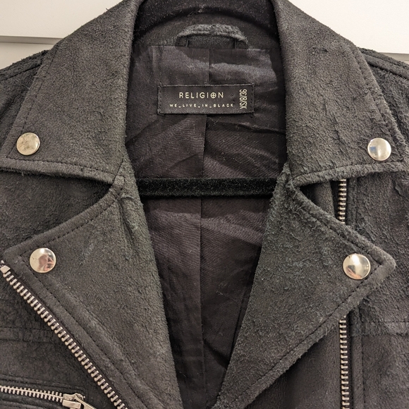 Religion Leather Jacket - Picture 5 of 15